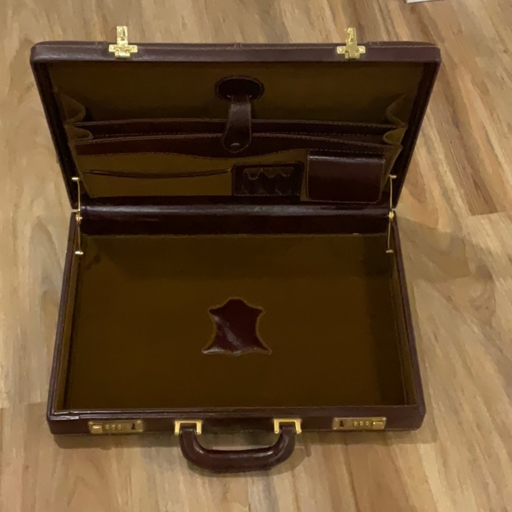 Genuine Natural Leather briefcase